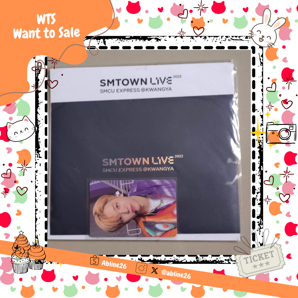 PC Official Jaemin Smcu Express @ Kwangya Md : Special Ar Ticket Set