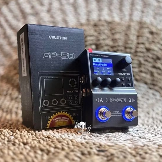 Valeton GP-50 Multi-Effect Processor Gp50 Efek Valeton Gp50