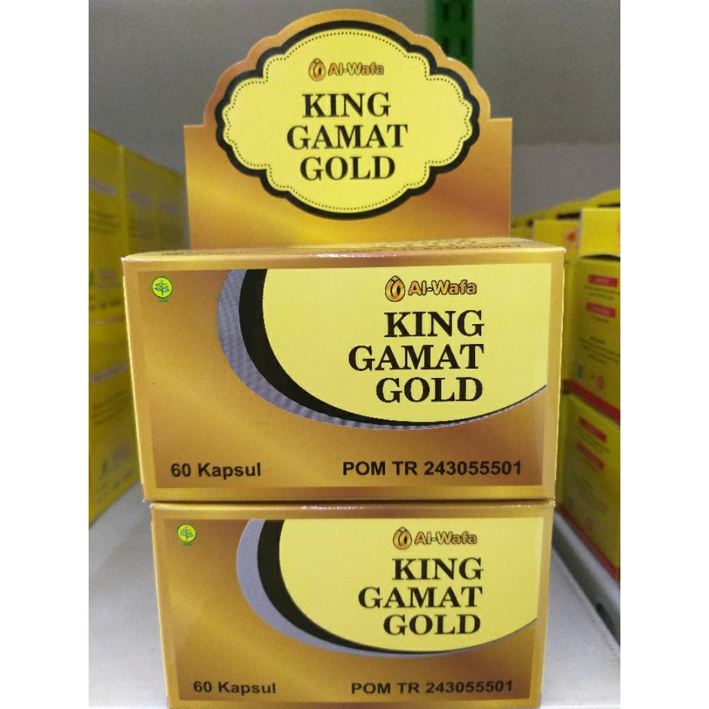KING GAMAT GOLD / GAMAT GOLD KAPSUL / TRIPANG EMAS