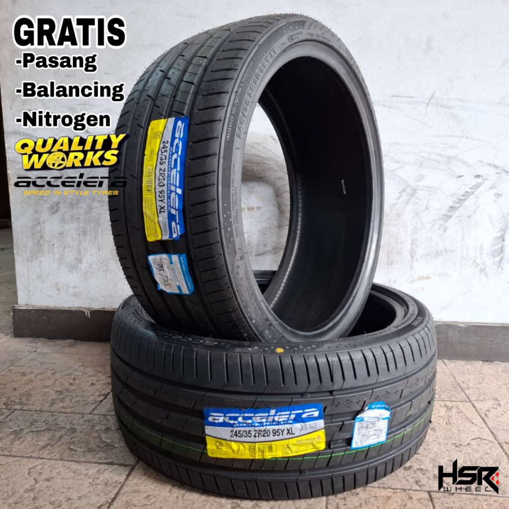 BAN MOBIL 245 35 R20 ACCELERA IOTA EVT - BAN MOBIL MERCY BMW ACCORD 245/35 RING 20