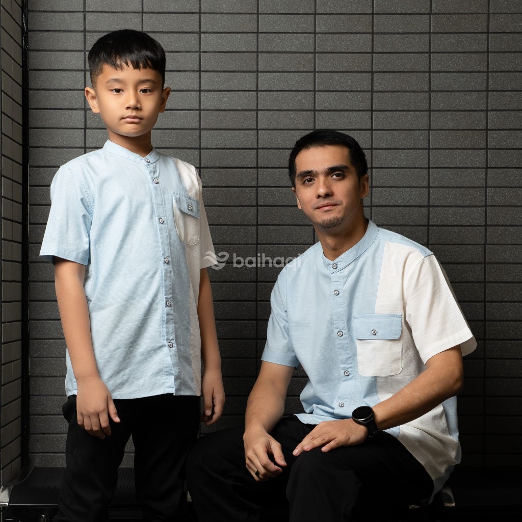 Baihaqi Kemko Couple Uswah Lengan Pendek BAKP58