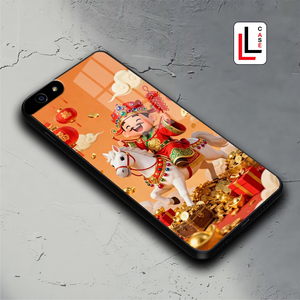 {LL2079} Case Hp OPPO A71 A83 A39 A57 2016 A59 F1s F7 Kesing Glossy Kaca Casing Silikon DESAIN MOTIF