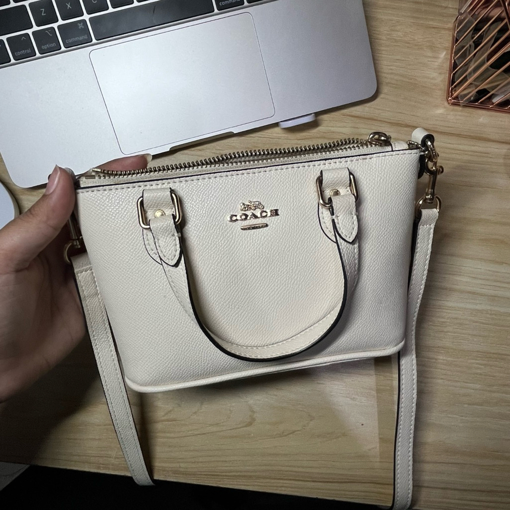 Preloved Coach Mini Gallery Crossbody Bag