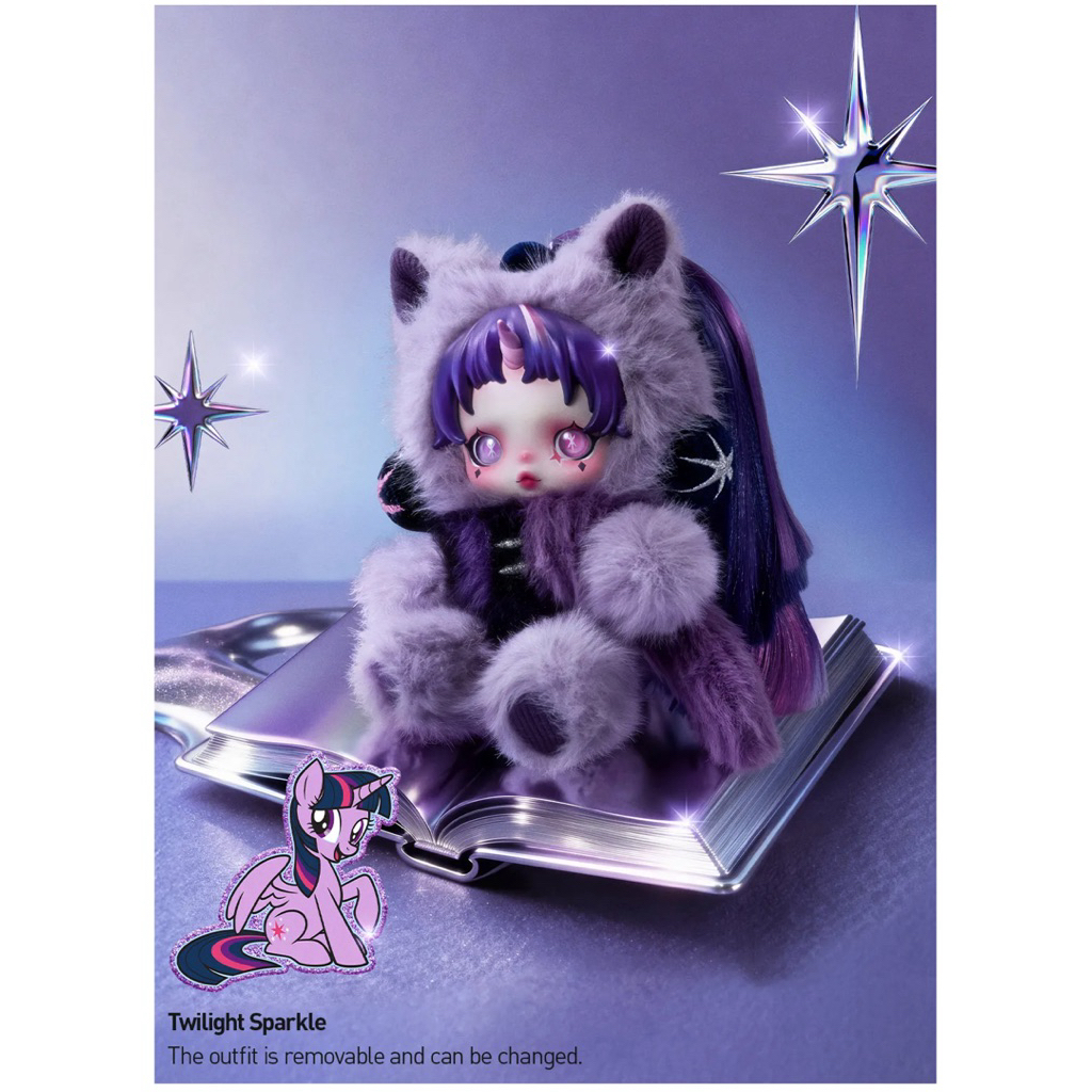 [NEW, SELECTED] TWILIGHT SPARKLE SKULLPANDA