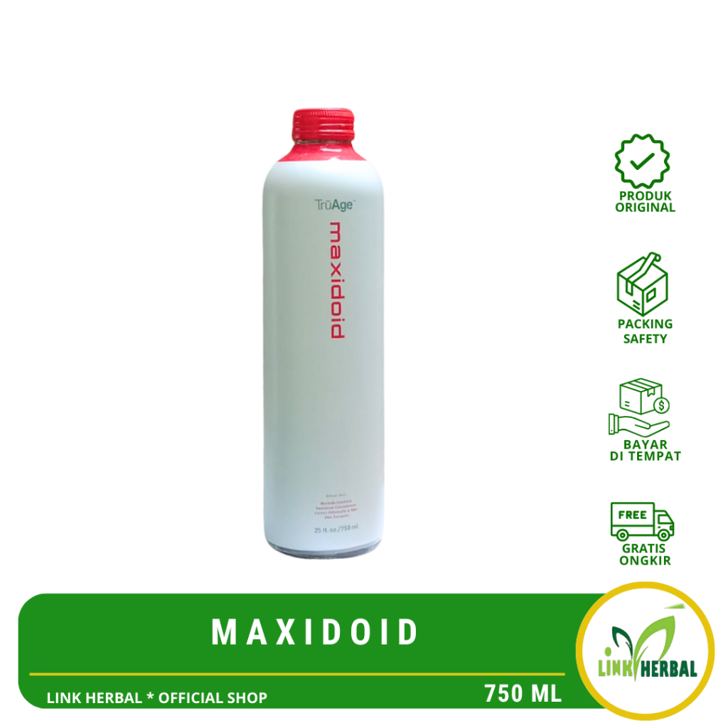 Maxidoid 750 Ml | Tahitian Noni TruAge Maxidoid Minuman Bioaltif Buah Mengkudu