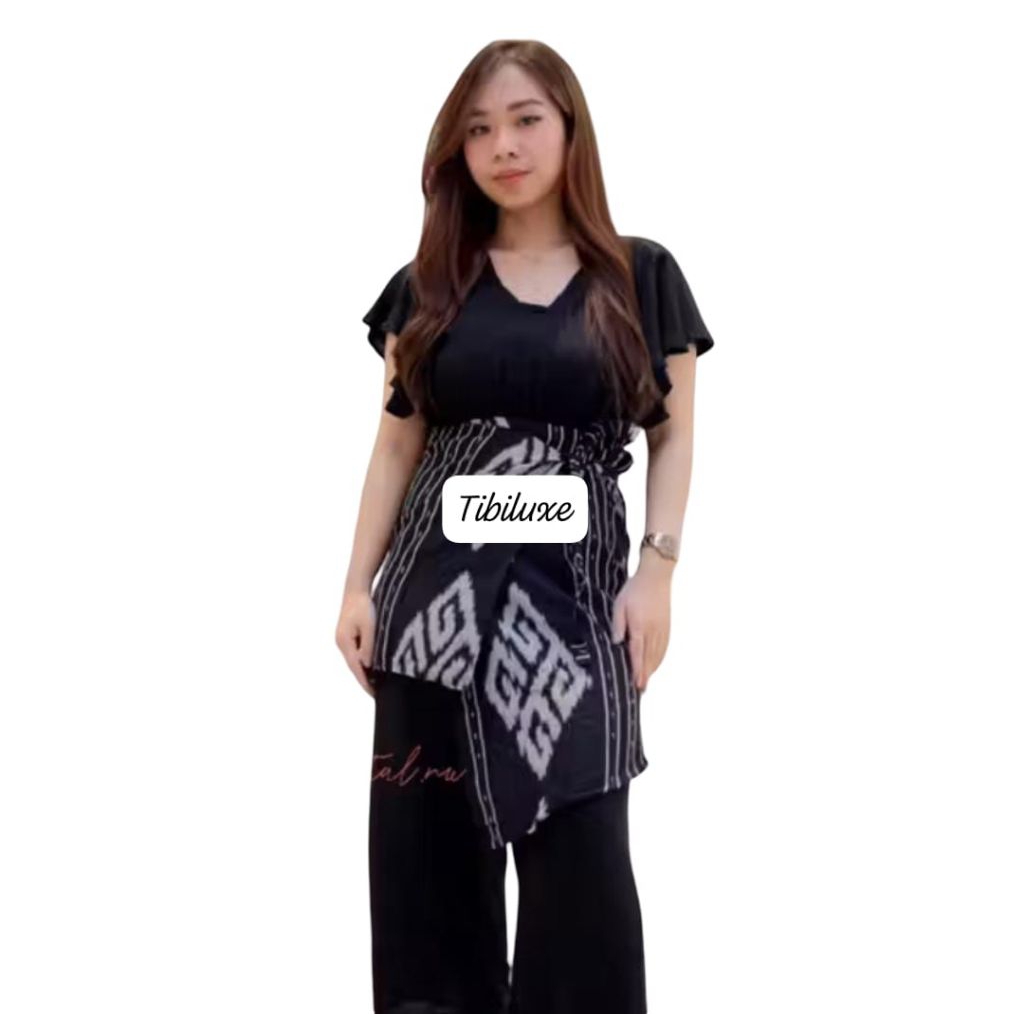 Obi belt tenun troso batik / ikat pinggang tribal / obi belt pria / ikat pinggang bali