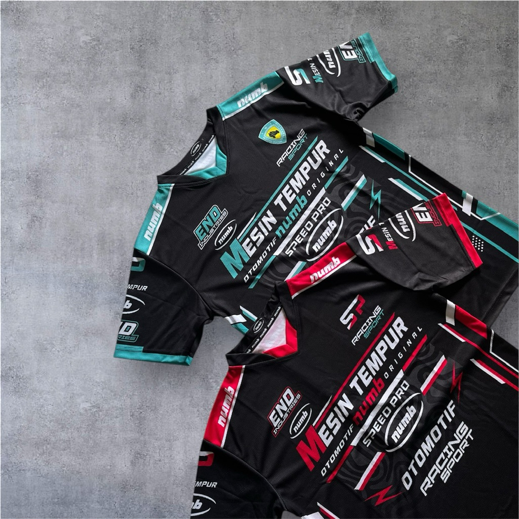 Jersey racing mesin tempur dan matic full Printing