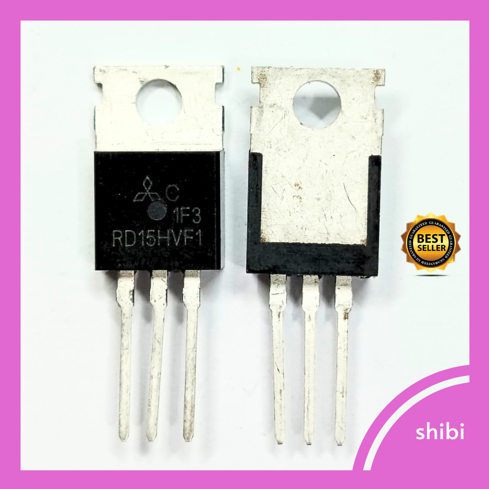 RD15HVF1 RD15 Mosfet BARU GARANSI pengganti transistor C1972 penguat pemancar FM