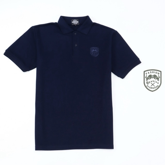 Kaos polo shirt Bordir | atasan baju kaos kerah pria dan wanita (UNISEX)