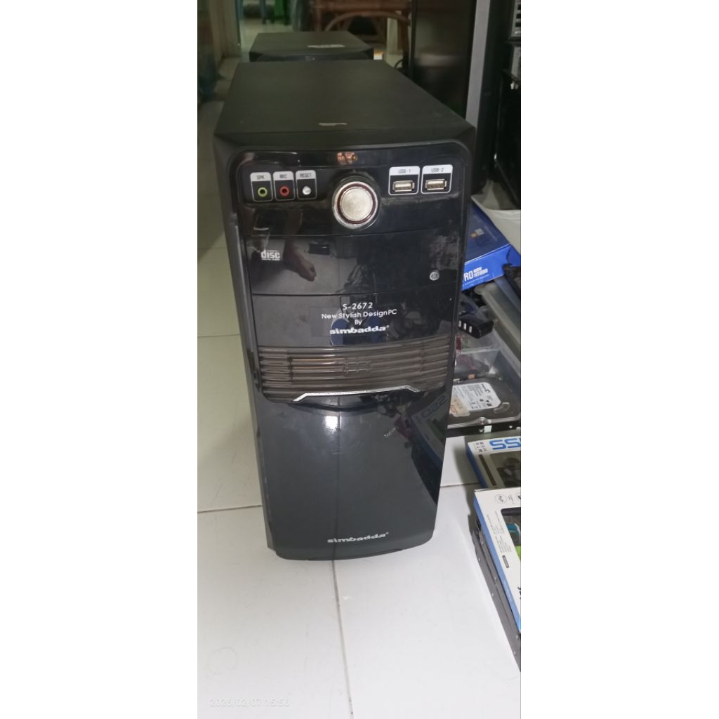 cpu corei3 gen 4 motherboard Asus H81 pake VGA card 2gb gt630 ram 4gb HDD 500gb