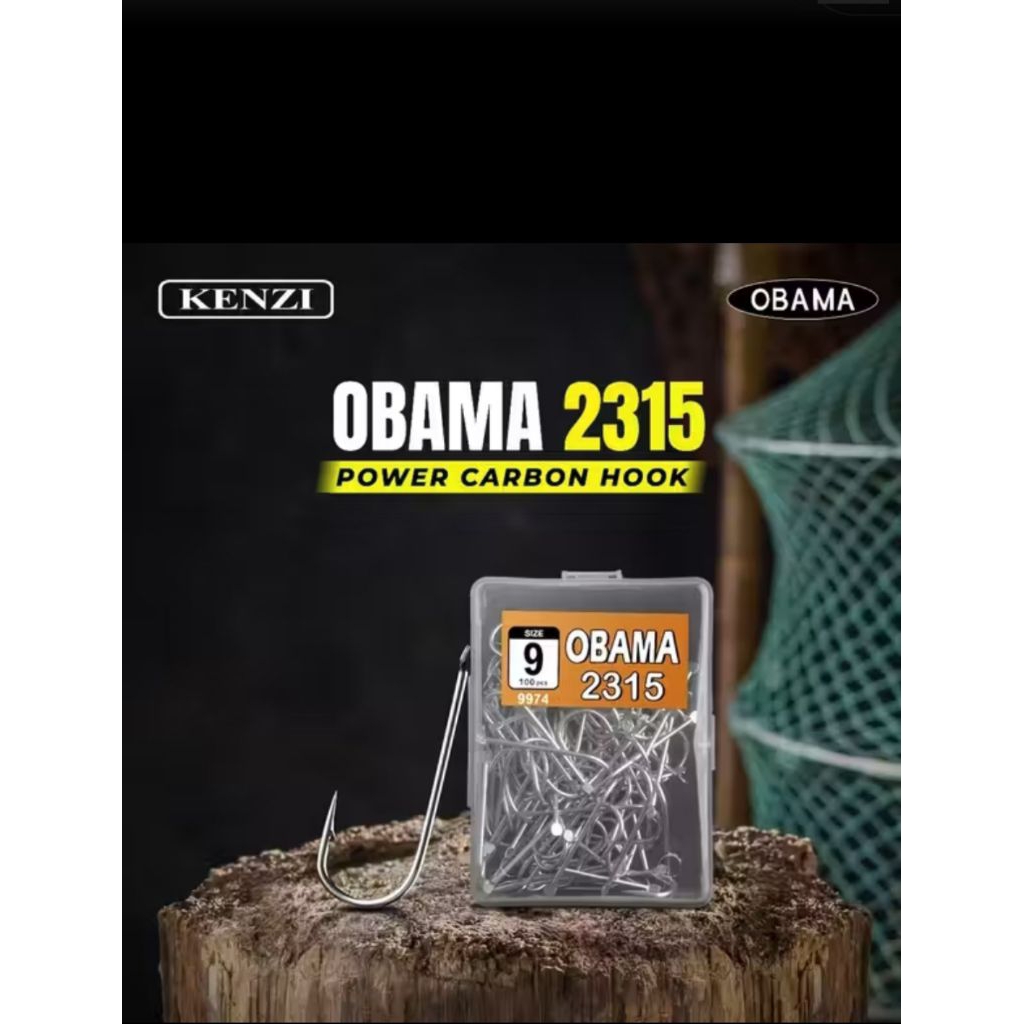 Eceran Mata  Kail OBAMA FLAT Tanpa Lubang Type 2315 Per-pcs