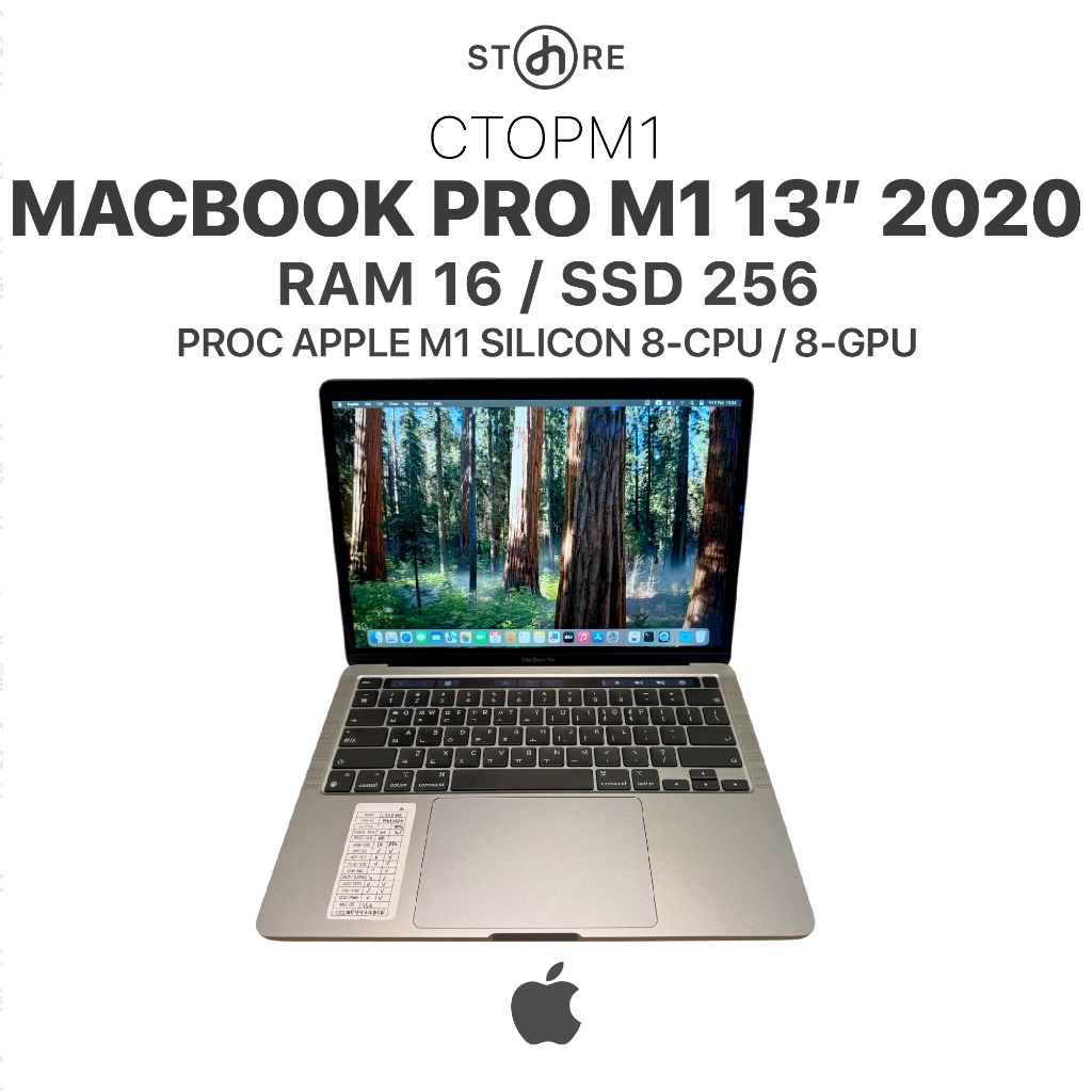 Second , Macbook Pro M1 2020 , 13" , 16/256 , Grey , CTOPM1