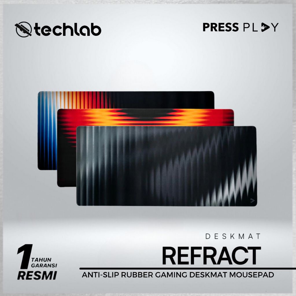 Press Play REFRACT Deskmat Gaming Mousepad / Desk Mat by Press Play
