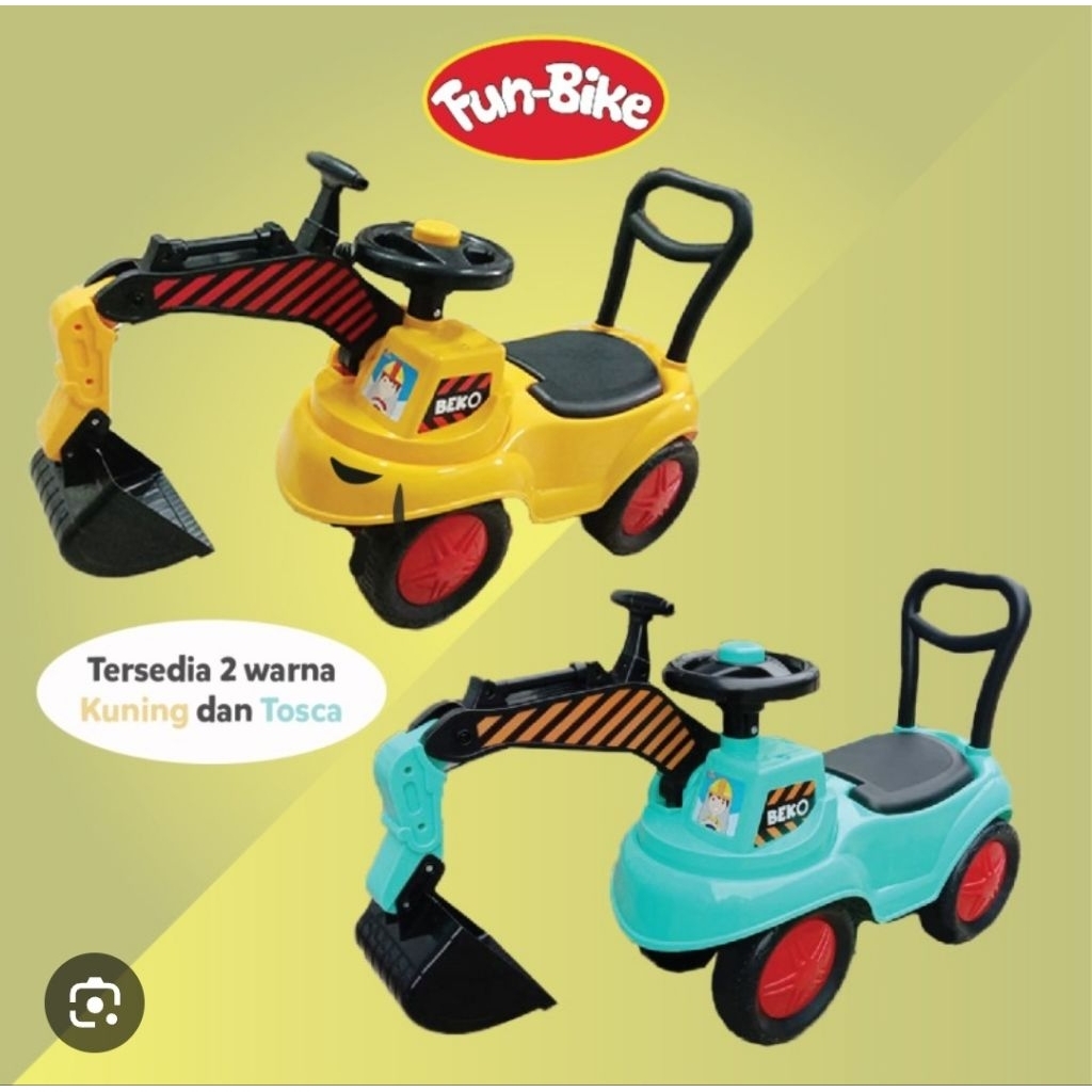 Mobil Mainan Anak Beko Excavator Fun Bike