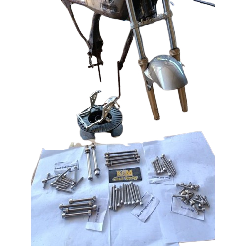 baut mesin stainless pnp gl MP Tiger poolset (baut L mesin set baut pangkon mesin belakang