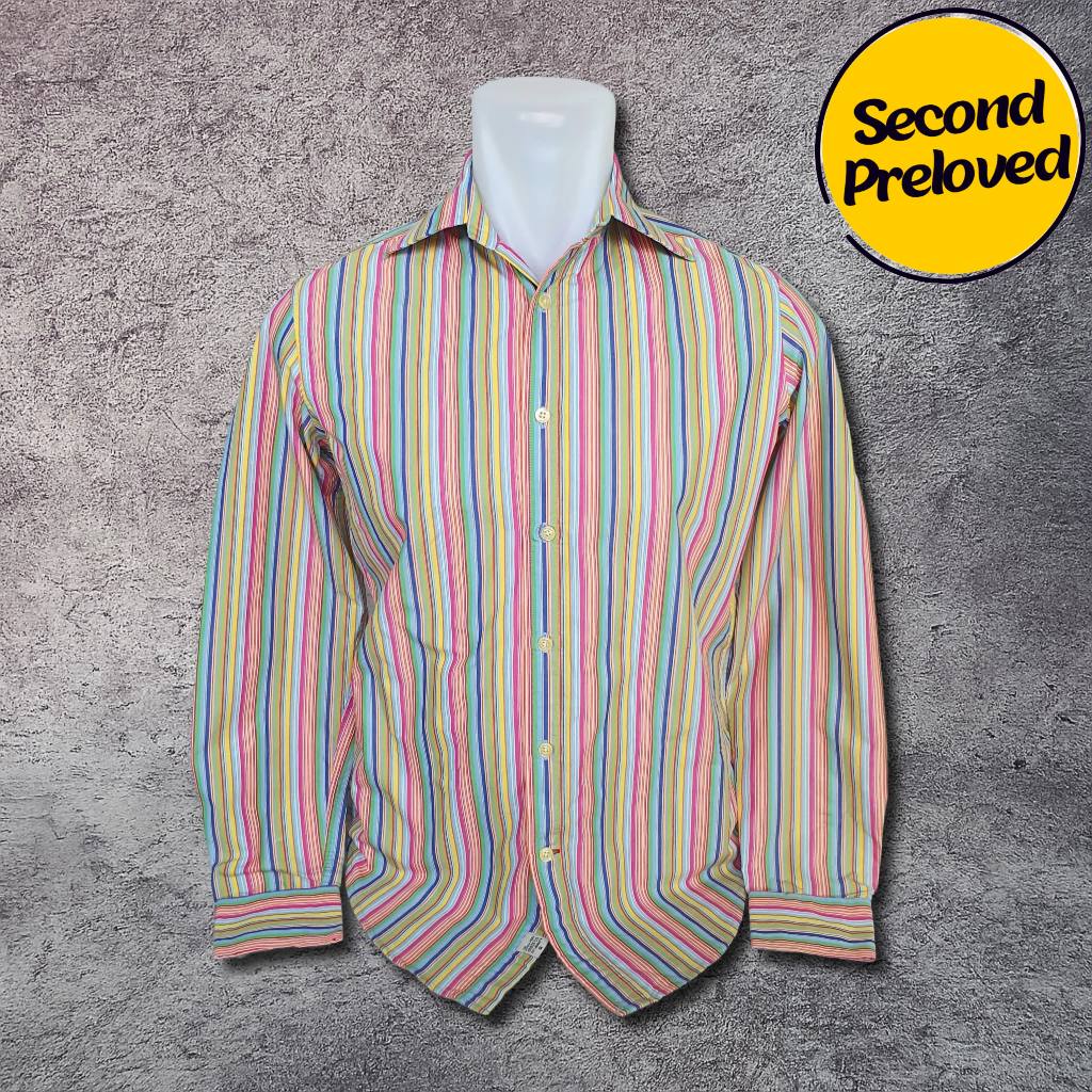 Baju Kemeja GUESS - Size S / Lebar Dada 50 cm - Original - Second