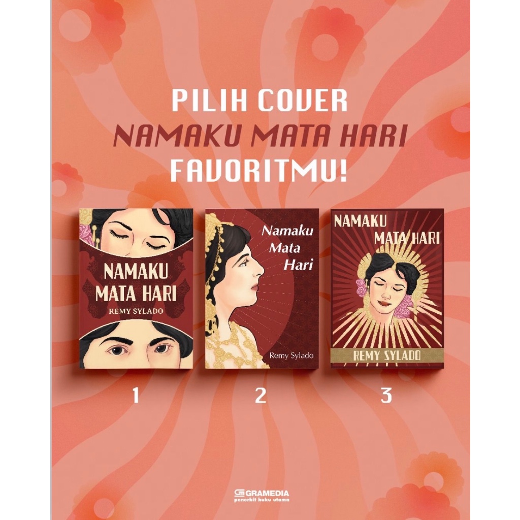 [ BONUS GANCI ] Novel Namaku Mata Hari - Remy Sylado - Gramedia