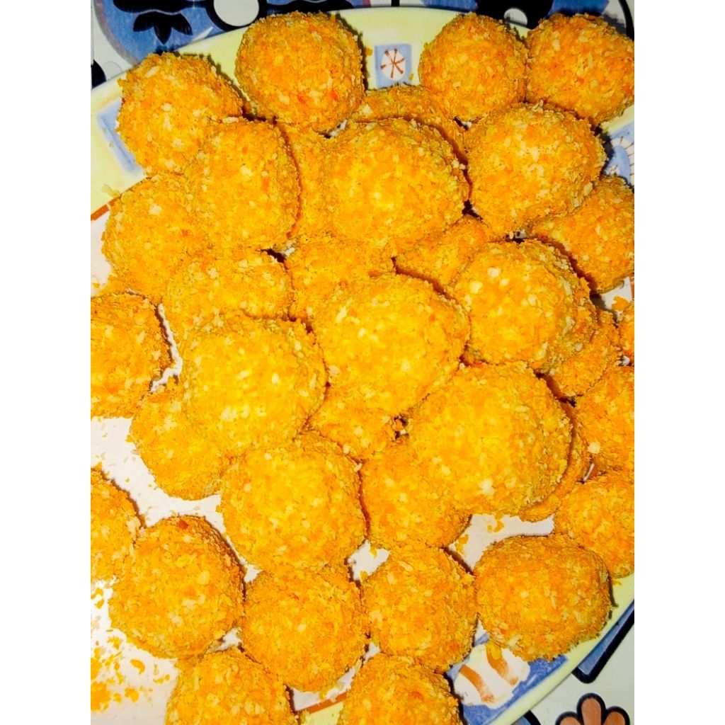 Pisang nugget frozen