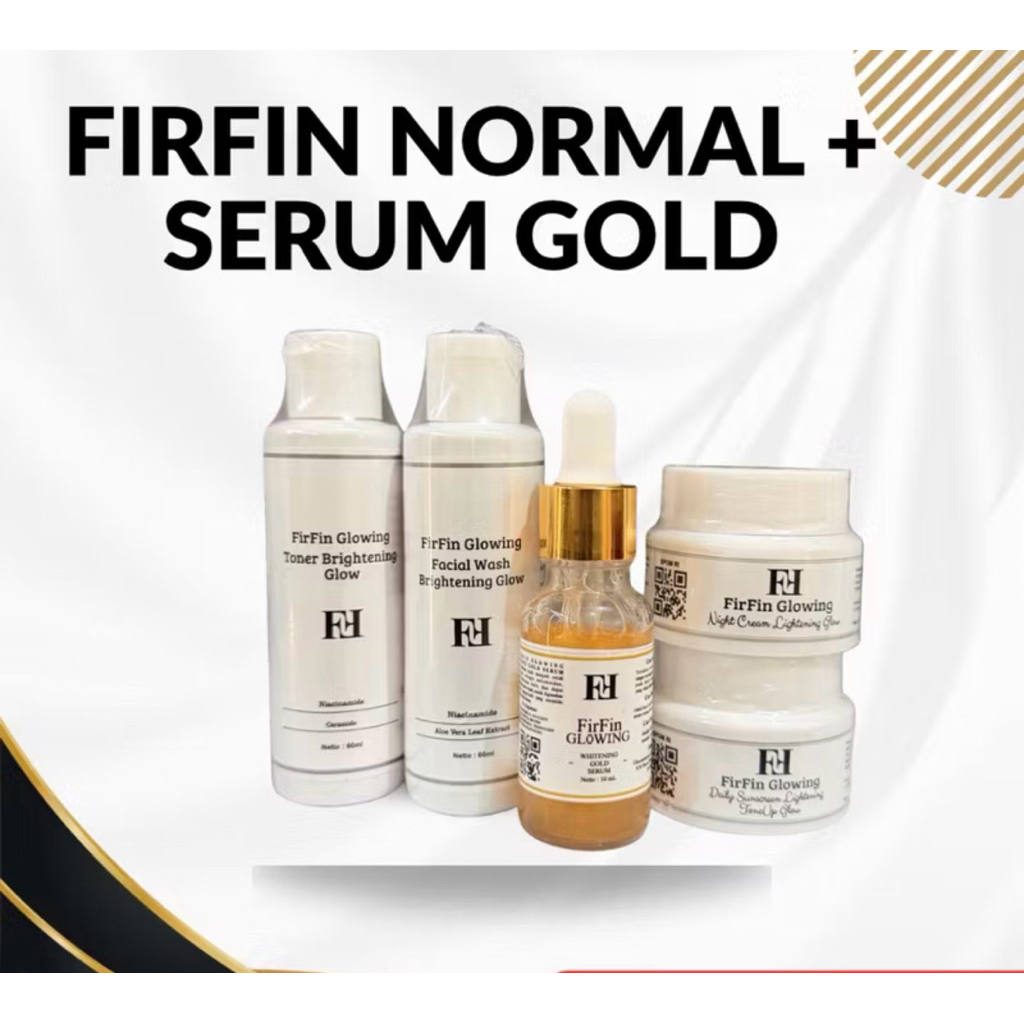 Skincare Firfin normal + Serum firfin gold