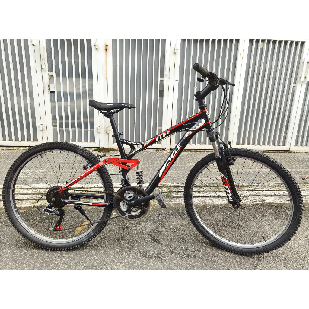 Sepeda MTB Wimcycle M2, Full suspension, Like New