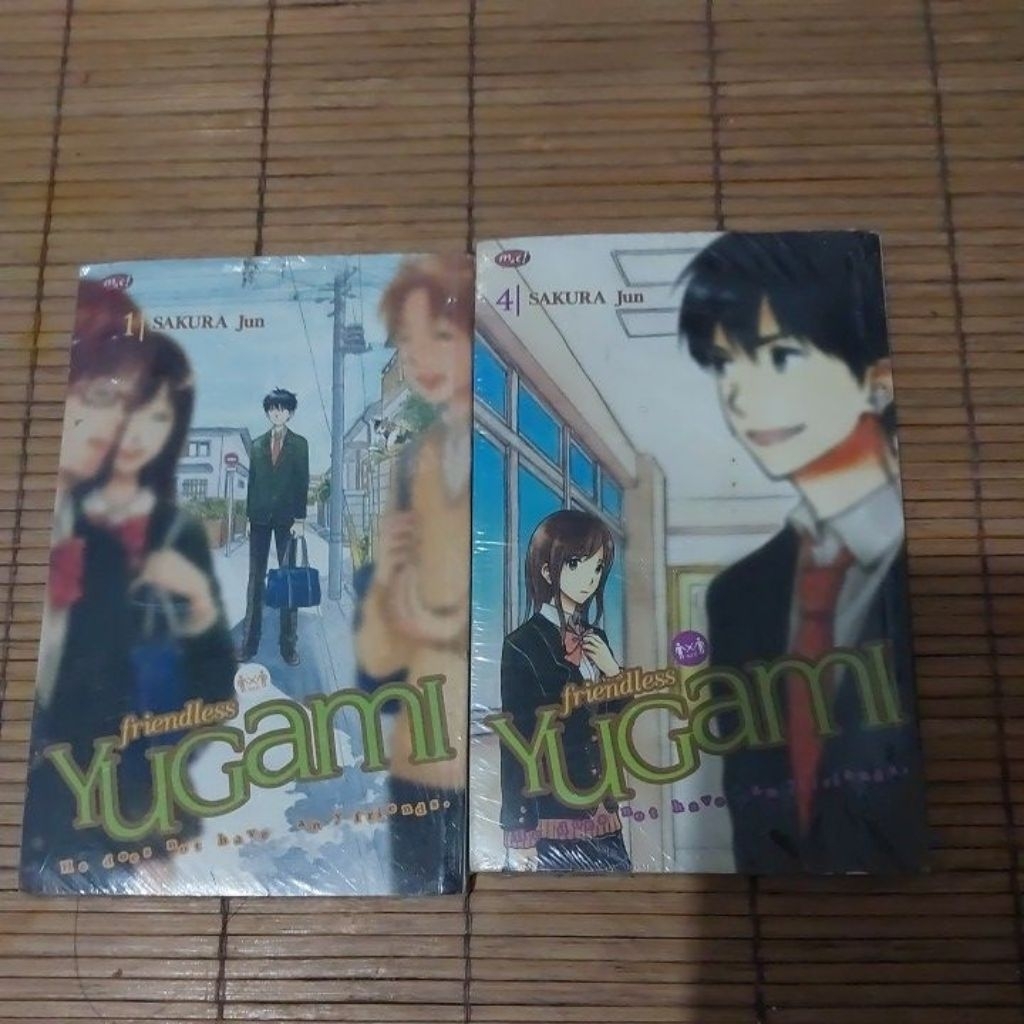 Komik Firendless Yugami vol 1 & 4 by Sakura Jun Segel