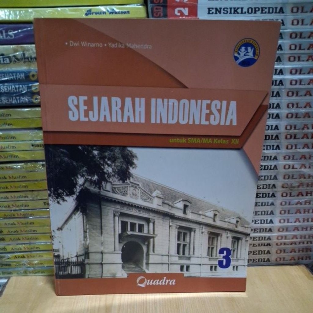 Buku Original SEJARAH INDONESIA SMA MA Kelas 12 K13 Quadra