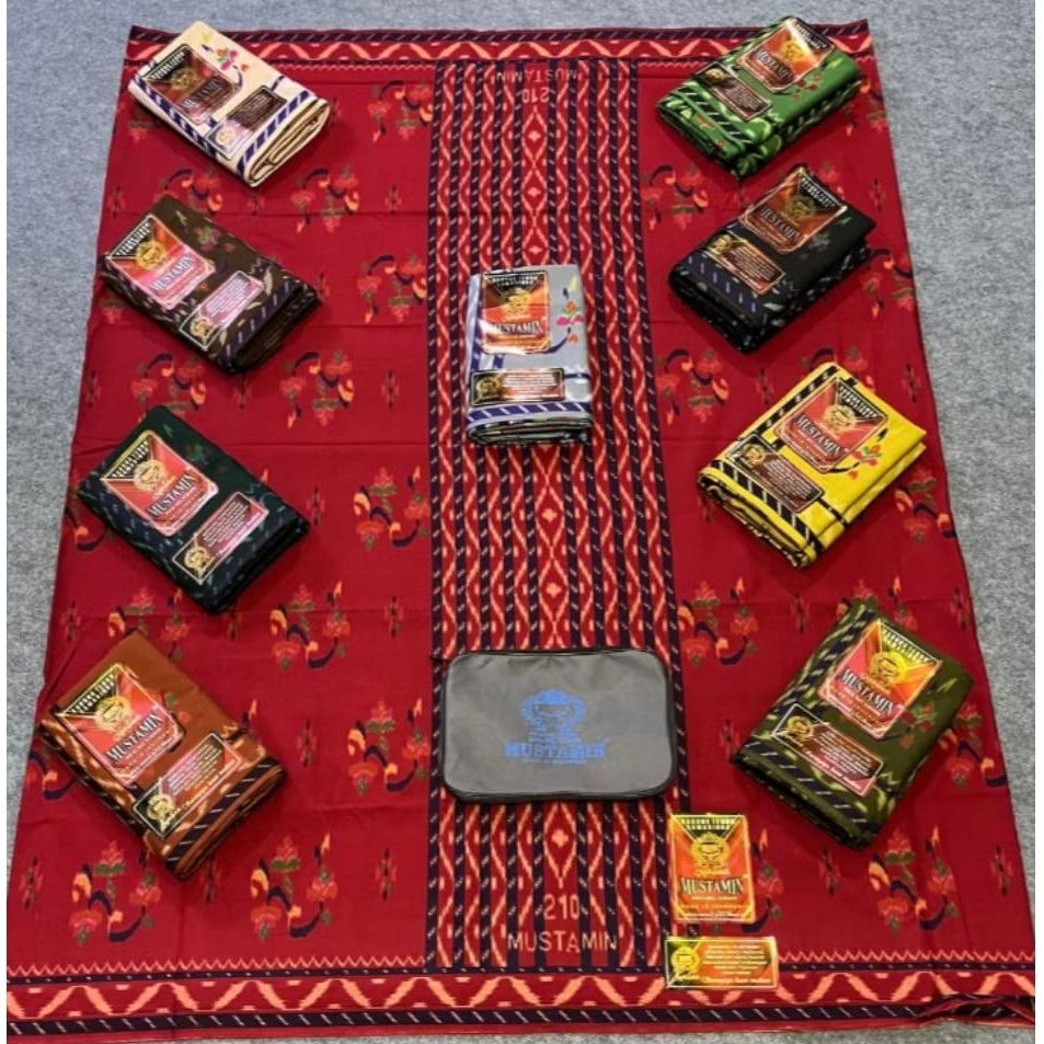 Sarung Mustamin Kembang Lamiri sarung bindoro motif lamiri #Busanamuslim#Sarung lamiri
