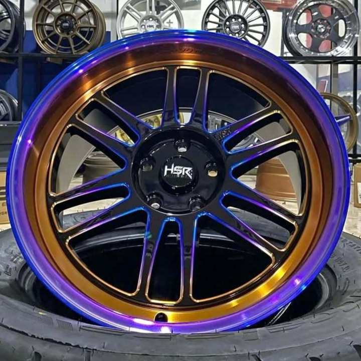 Velg Mobil Racing Ring 16 Lobang Baut 5 Untuk Mobil Xpander Terios Rush Ertiga HSR BLY