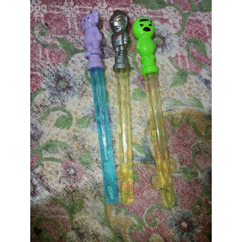 Mainan Anak Bubble gum stik karakter