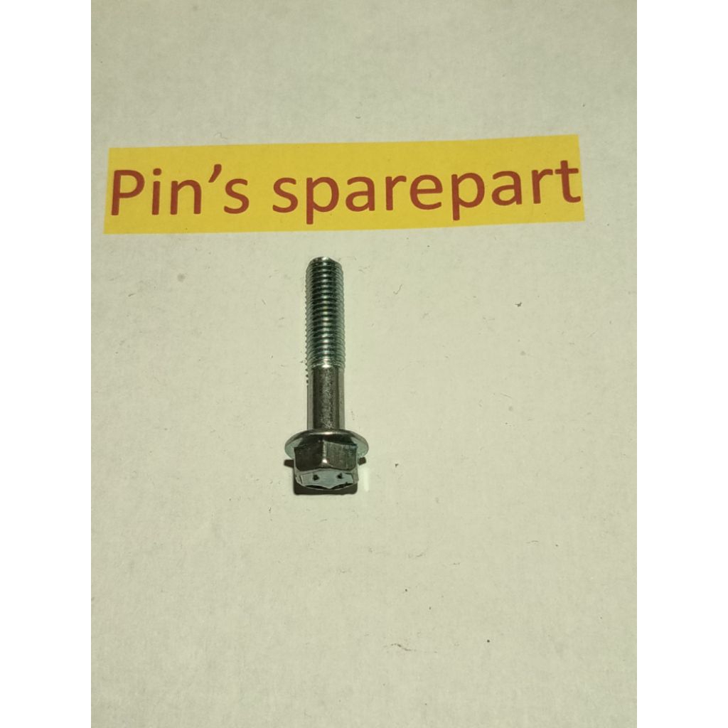 baut knalpot bawah Mio sporty smile soul Fino