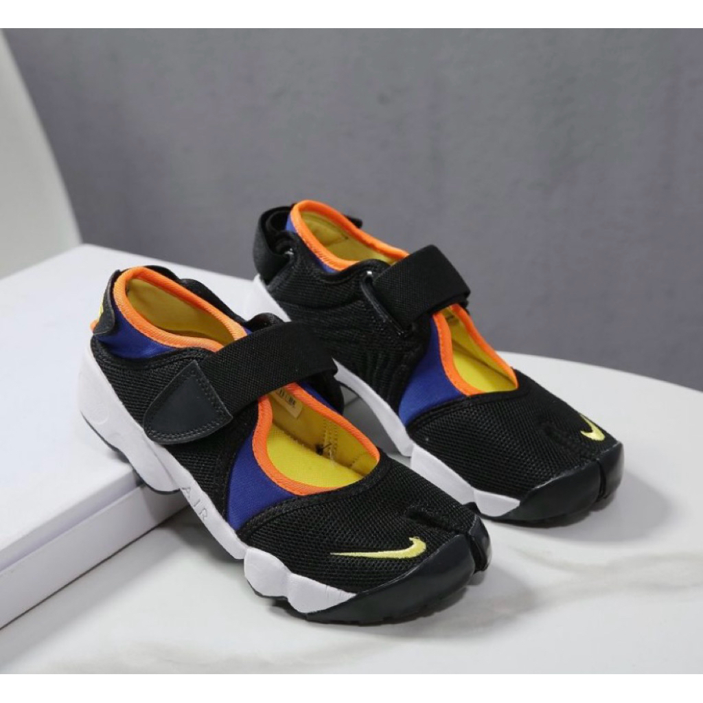 Sepatu Sandal Wanita Nik* Air Rift Original Black Orange Blue Second/Preloved