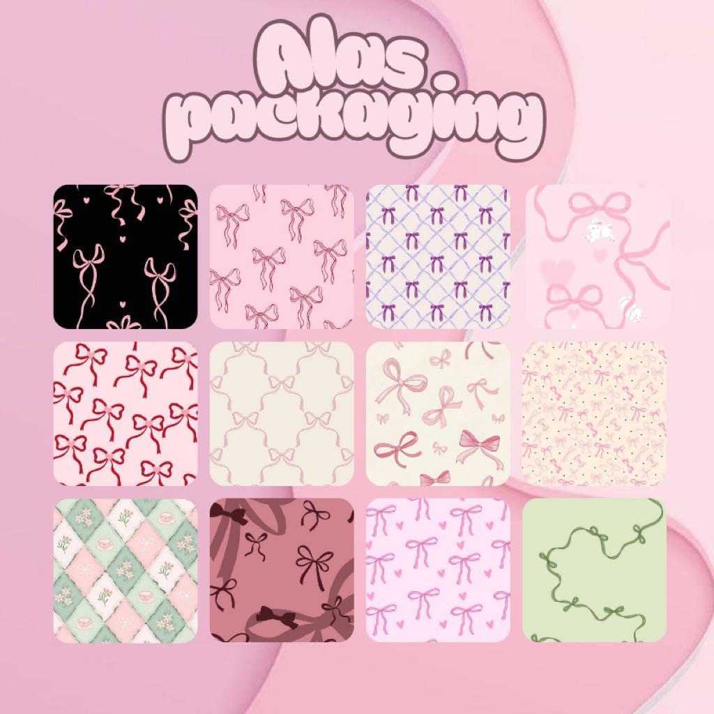 [Free Plastik Opp] Alas Packaging | Alas Packaging Aksesoris Gelang Kalung dll | Bisa Custom