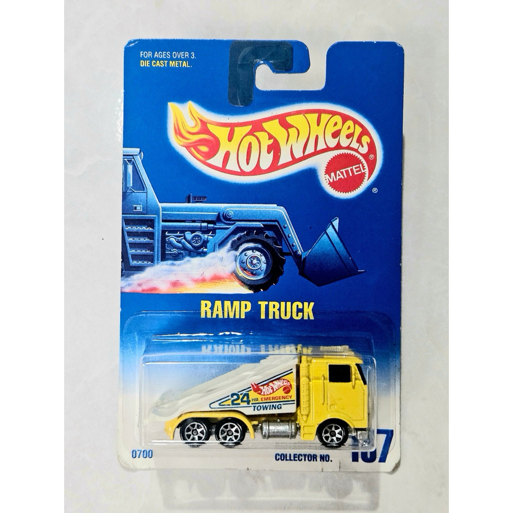 Hot Wheels 1992 Blue Card RAMP TRUCK