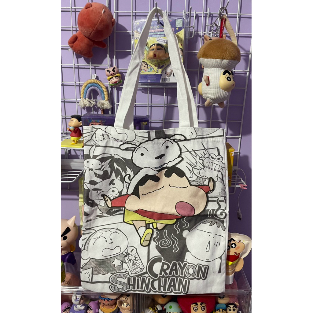 Tote Bag Kanvas Shinchan