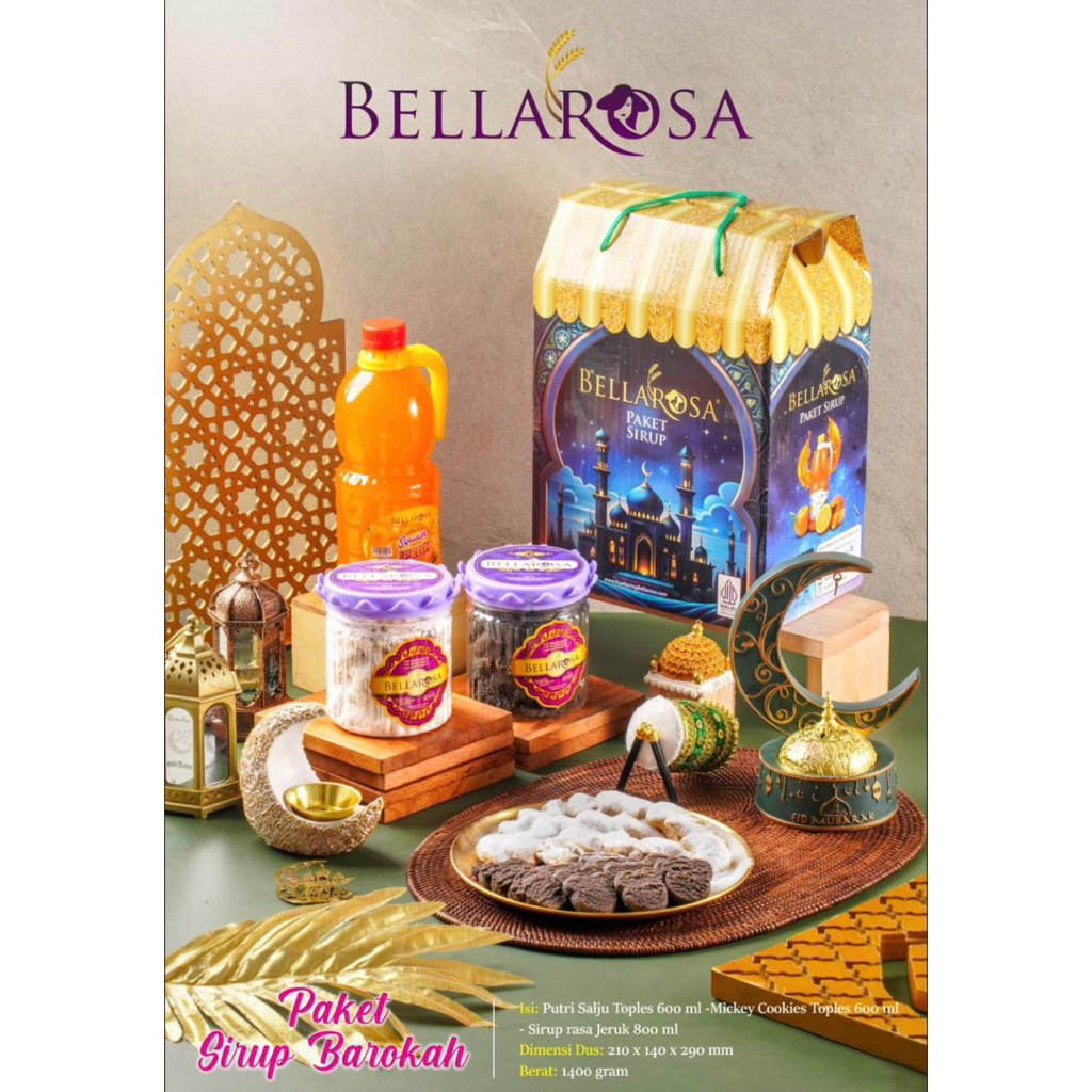 Paket Kuker Lebaran Sirup Komplit Murah Bellarosa