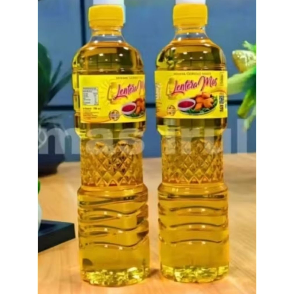 1 Dus Minyak Goreng Lentera Mas isi 12pcsx750ml Kemasan Botol