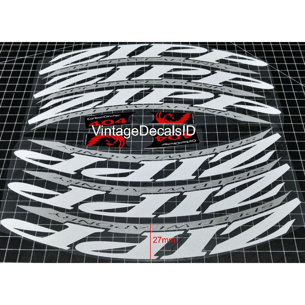 sticker decals replacement rims ZIPP 404 firecrest carbon clincher speed weaponry