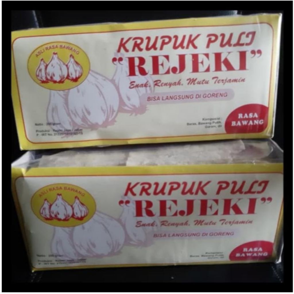 krupuk puli rejeki mentah