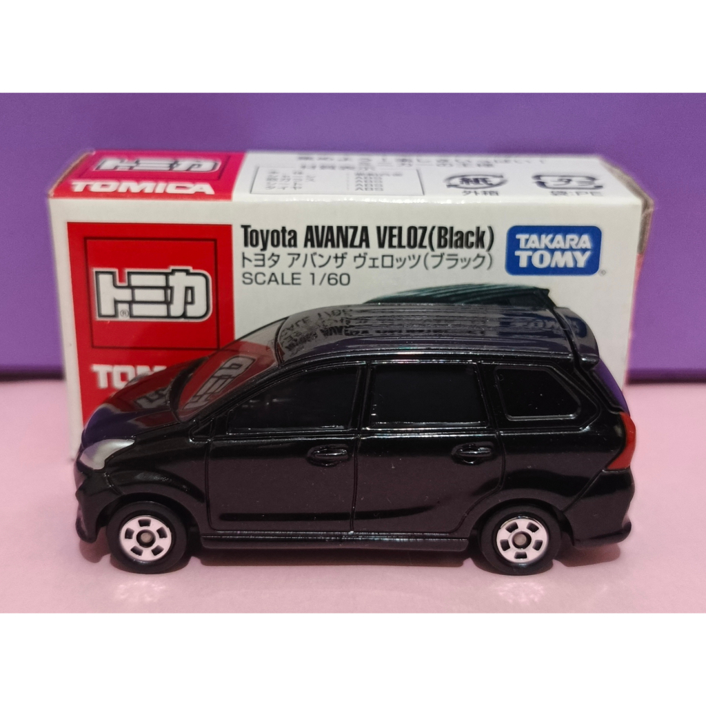 Diecast Takara Tomy Tomica Toyota Avanza Veloz (Black) (1)