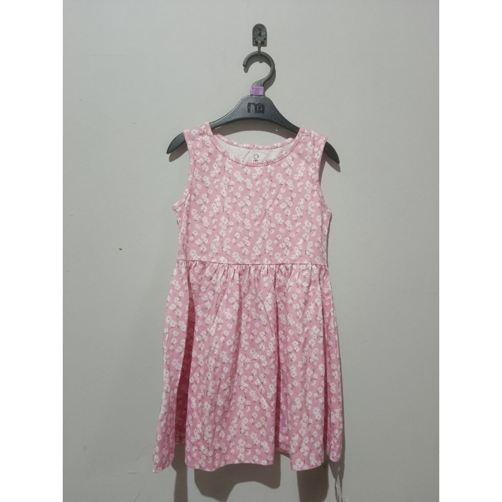 Mothercare Pink Floral Jersey Dress / Mothercare Dress Essentials / Mothercare Dress Kutung Jersey