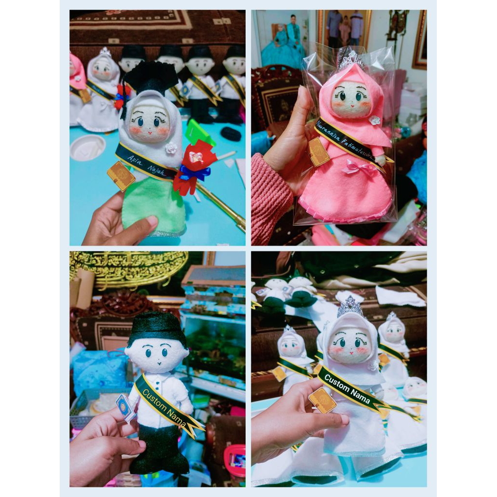 Boneka Muslim Hafidz/Hafidzah
