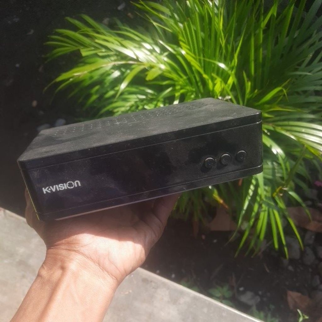 Reciever Parabola k vision Bekas Baca Diskripsi