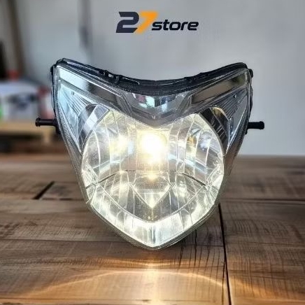 reflektor lampu depan jupiter mx new 135 ori bekas