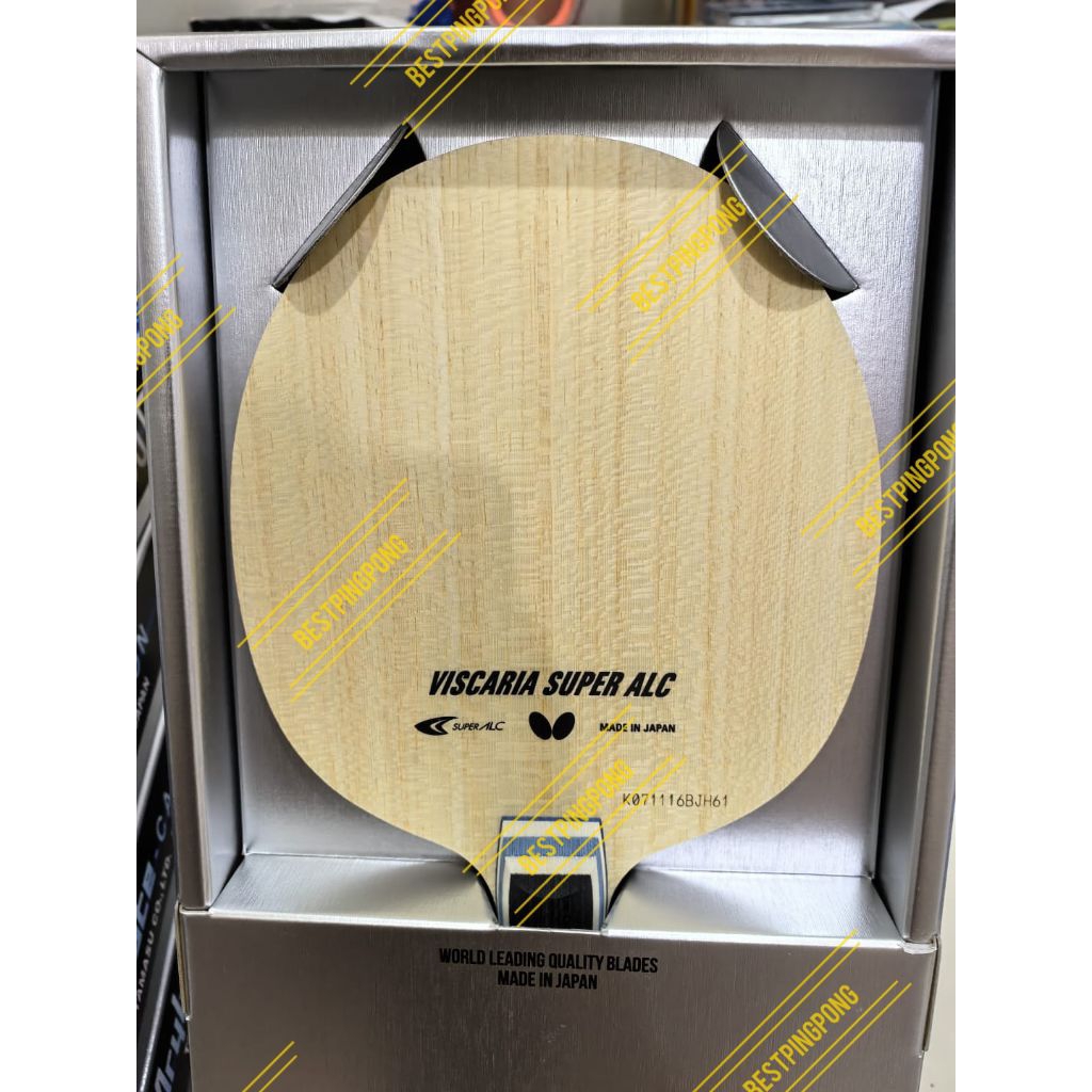 Butterfly Viscaria Super ALC Handle FL FishScale Bet pingpong ORIGINAL