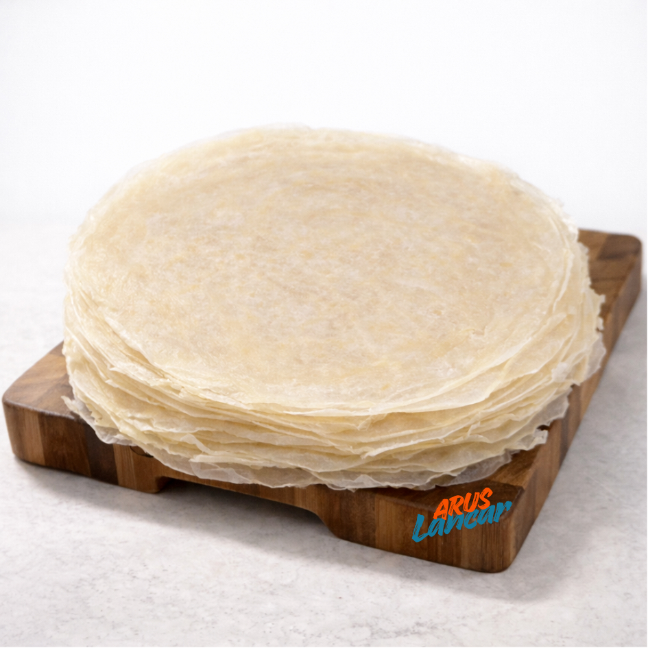 Kulit Lumpia 12 Lembar – Kulit Lumpia Tipis Siap Pakai untuk Gorengan & Camilan