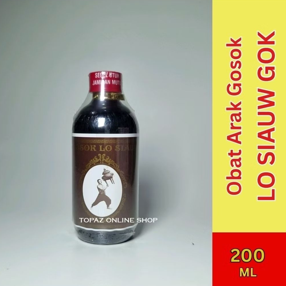 obat arak gosok lo siauw gok / Lo ban teng Lo banteng 200ml