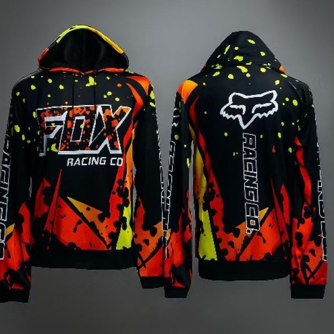 Jersey kaos motocross | jersey kupluk motocross dewasa | lengan panjang