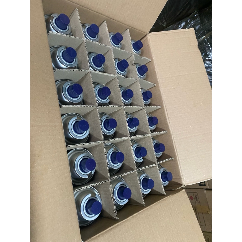 gas kaleng portabel kosongan ex resto merek purity