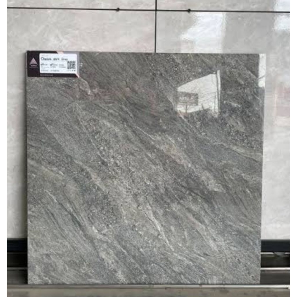 Granit lantai arna omkara dark grey export quality 60x60