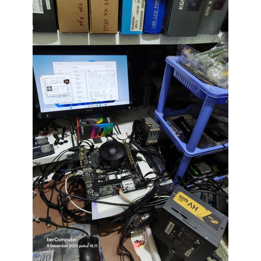 RYZEN 3 2200g igpu vega 8 + MOBO a320m + RAM DDR4 8GB am4